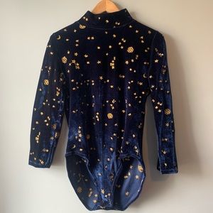 Samantha Pleet Turtle Bodysuit - Celestial Print